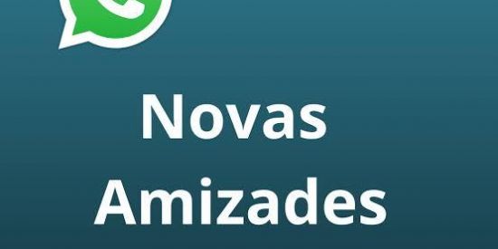 Imagem do grupo de WhatsApp Novas amizades