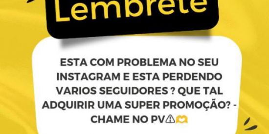 Imagem do grupo de WhatsApp PROMOÇÃO DE SEGUIDORES