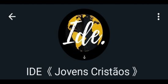 Imagem do grupo de WhatsApp IDE 《 JOVENS CRISTÃOS 》