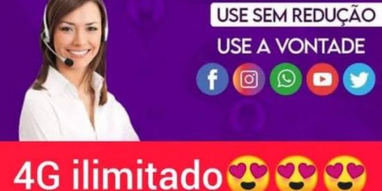 Imagem do grupo de WhatsApp INTERNET ILIMITADA 4G