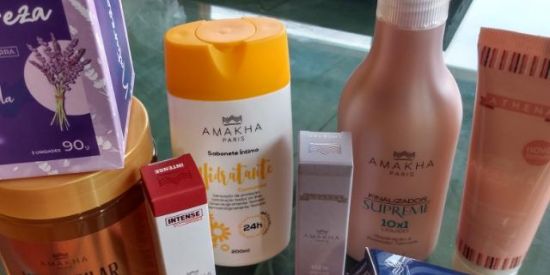 Imagem do grupo de WhatsApp Rifa de kit Amakha Paris