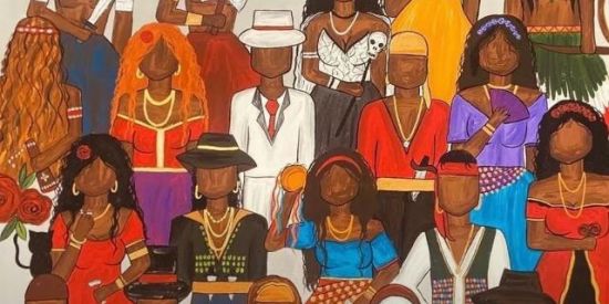 Imagem do grupo de WhatsApp Nossos orixás. 🌪️🏹🪞🦚