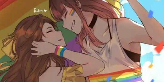 Imagem do grupo de WhatsApp Grupo lésbica 🏳️‍🌈👩🏻‍❤️‍👩🏻💍