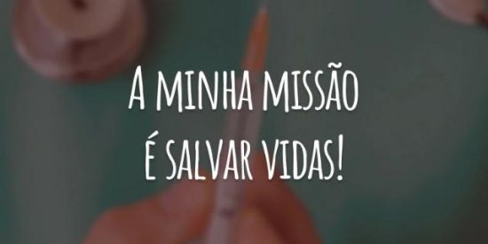 Imagem do grupo de WhatsApp Salve uma vida