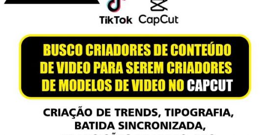 Imagem do grupo de WhatsApp CapCut inscrição