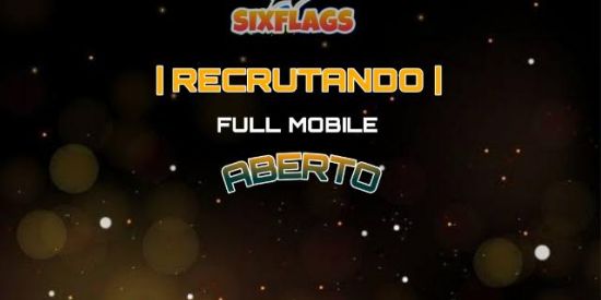 Imagem do grupo de WhatsApp RECRUTAMENTO SIXFLAGS