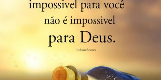Imagem do grupo de WhatsApp Com Deus é possível❤️