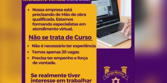 Imagem do grupo de WhatsApp Processo seletivo!