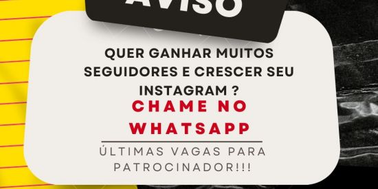Imagem do grupo de WhatsApp GANHA SEGUIDOERES REAIS