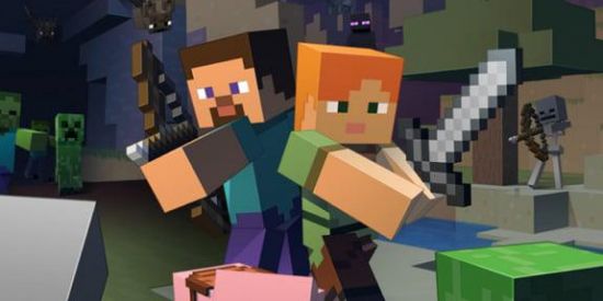 Imagem do grupo de WhatsApp Minecraft Bedrock