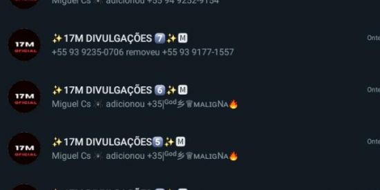 Imagem do grupo de WhatsApp ESPERA 17Ⓜ️