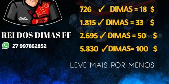 Imagem do grupo de WhatsApp Recarga Vivo e FF ☎️🚩💎