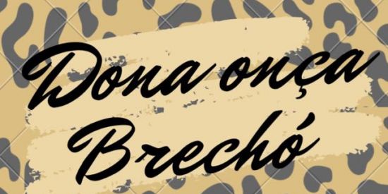 Imagem do grupo de WhatsApp Dona Onça Brechó