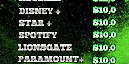 Imagem do grupo de WhatsApp ASSINATURAS STREAMING