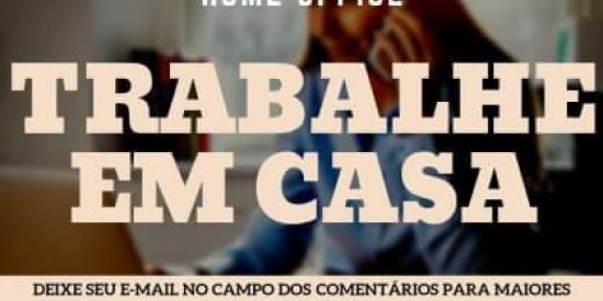 Imagem do grupo de WhatsApp TRABALHE EM CASA 🏚️