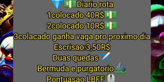 Imagem do grupo de WhatsApp Diario rota