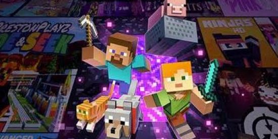 Imagem do grupo de WhatsApp Minecraft Realms