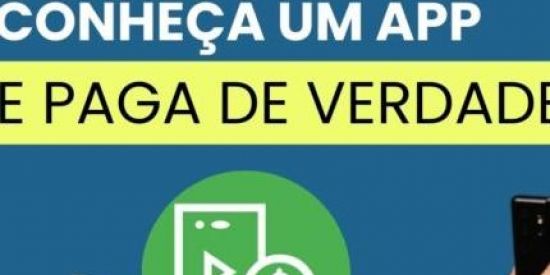 Imagem do grupo de WhatsApp App que paga 💸