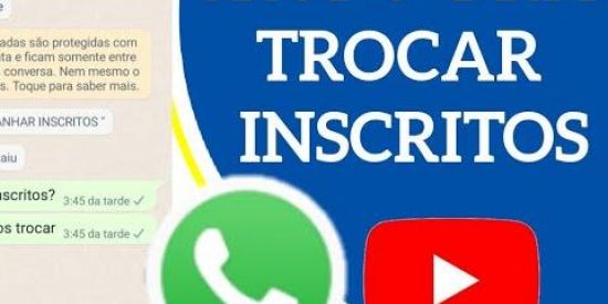 Imagem do grupo de WhatsApp Grupo de troca de inscritos