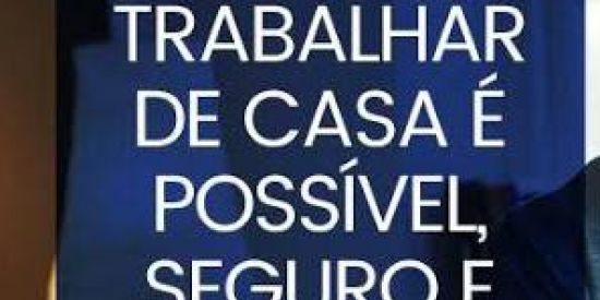 Imagem do grupo de WhatsApp Trabalhando Em Casa, 100% On-line
