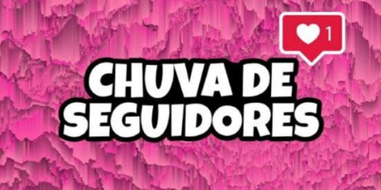 Imagem do grupo de WhatsApp Chuva de seguidores 🌧️