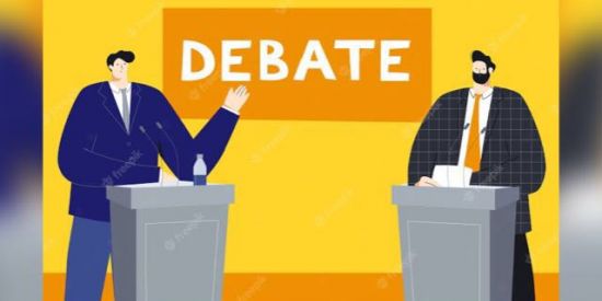 Imagem do grupo de WhatsApp Debate