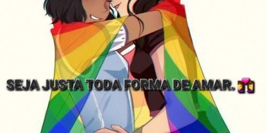 Imagem do grupo de WhatsApp Seja justa toda forma de amar 👩‍❤️‍👩🏳️‍🌈