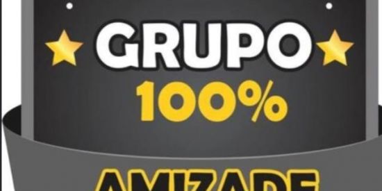 Imagem do grupo de WhatsApp Grupo 100% amizade