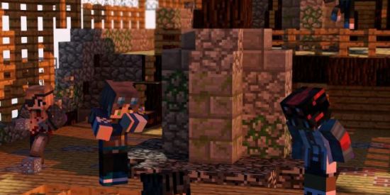 Imagem do grupo de WhatsApp Avaliação de entrada para o servidor de Minecraft bedrock