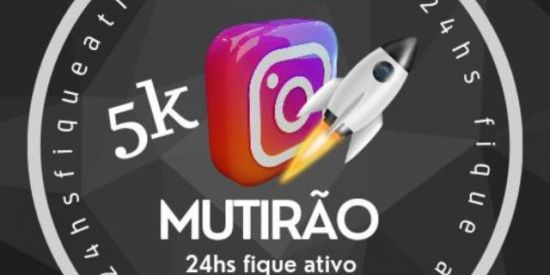 Imagem do grupo de WhatsApp Ganhar seguidores Instagram ♥️