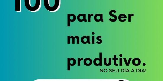 Imagem do grupo de WhatsApp 100 dicas para ser mais produtivo