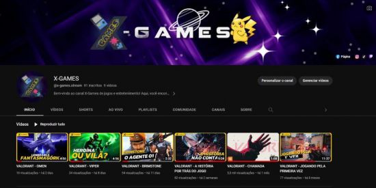 Imagem do grupo de WhatsApp X-Games