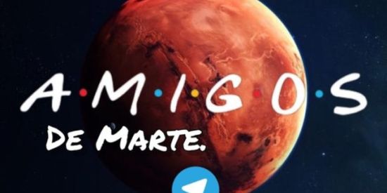 Imagem do grupo de WhatsApp Amigos de Marte 🚀