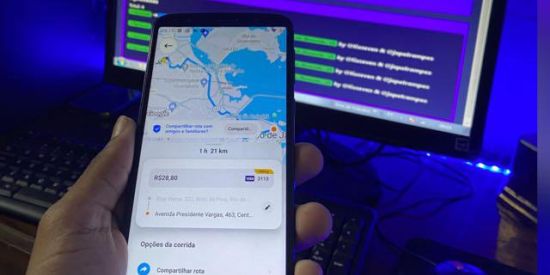 Imagem do grupo de WhatsApp ' CORRIDAS 50% - S7 [ON] ✅🚀 UBER