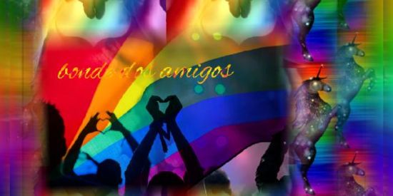 Imagem do grupo de WhatsApp Bonde dos amigos lgbtqiap+