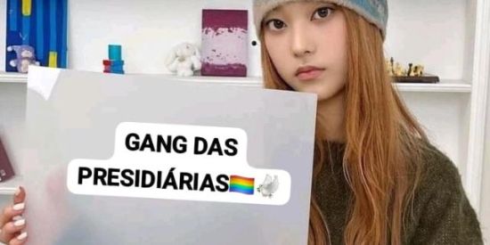 Imagem do grupo de WhatsApp •GANG DAS PRESIDIÁRIAS🕊️🏳️‍🌈