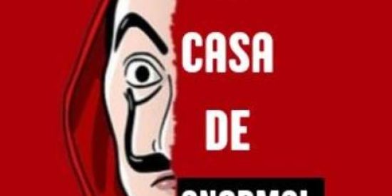 Imagem do grupo de WhatsApp LA CASA DE ANORMAL