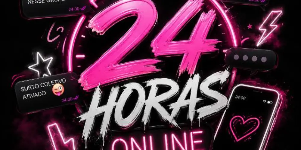 Imagem do grupo de WhatsApp 24 Horas Online 📱