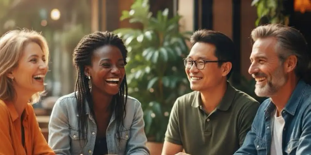 Imagem do grupo de WhatsApp 40+ (Amizades entre pessoas acima de 40 anos)