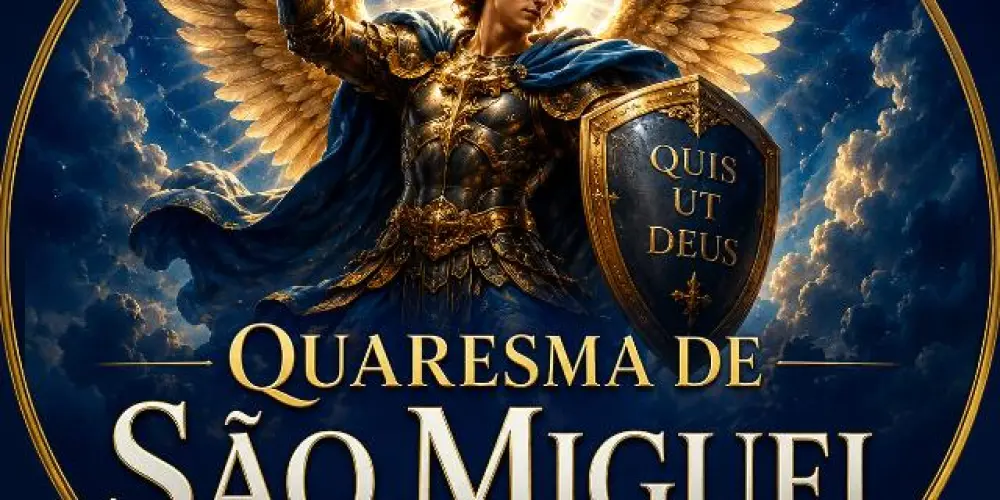 Imagem do grupo de WhatsApp 40° Dias com São Miguel Arcanjo 🛡️