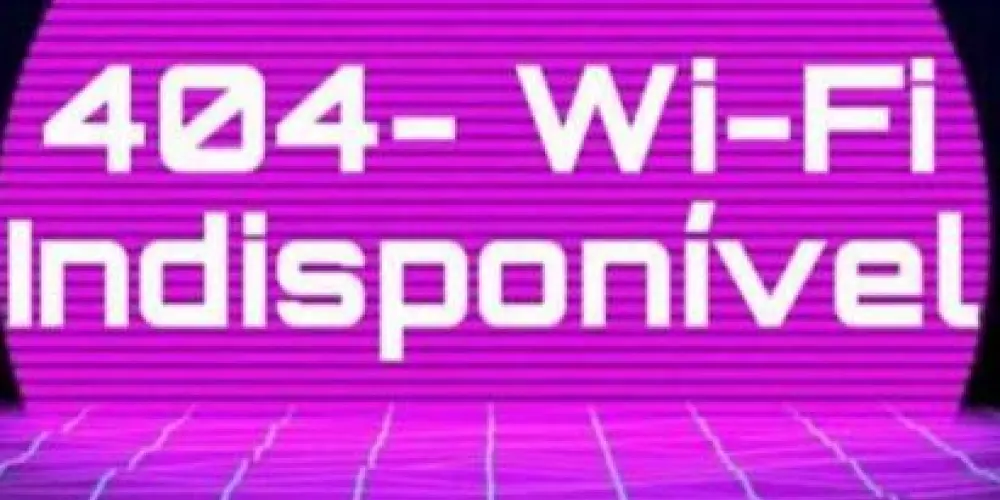 Imagem do grupo de WhatsApp 404 Wi-Fi indisponível