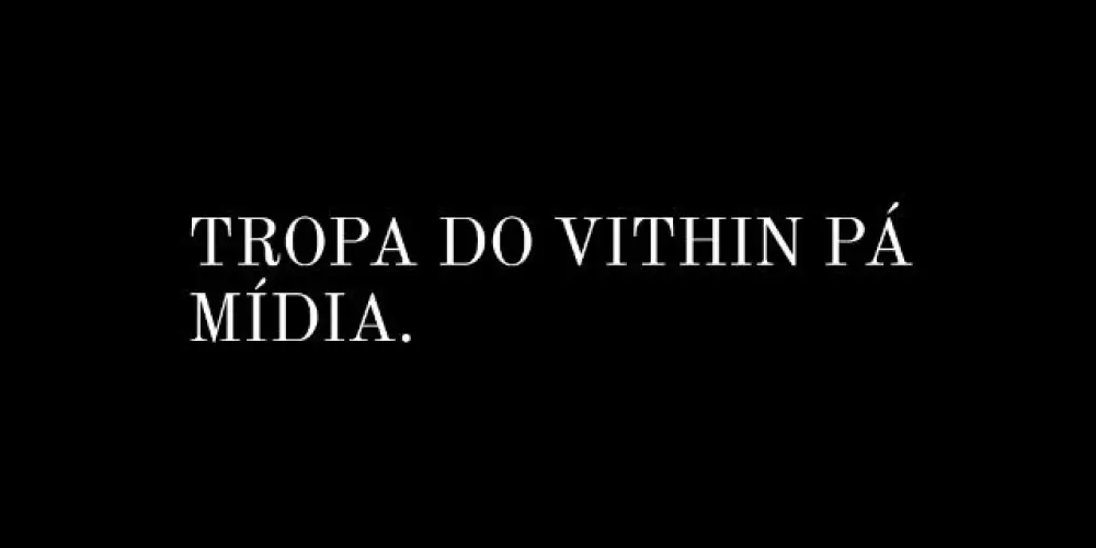 Imagem do grupo de WhatsApp 𝙏𝙍𝙊𝙋𝘼 𝘿𝙊 𝙑𝙄𝙏𝙃𝙄𝙉 ⚡