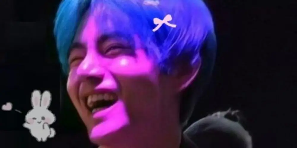 Imagem do grupo de WhatsApp 𝐵𝑇𝑆~🎀💜