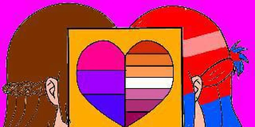 Imagem do grupo de WhatsApp 𝑳𝒆́𝒔𝒃𝒊𝒄𝒂𝒔 𝒆 𝒃𝒊 🏳️‍🌈🫶🏾