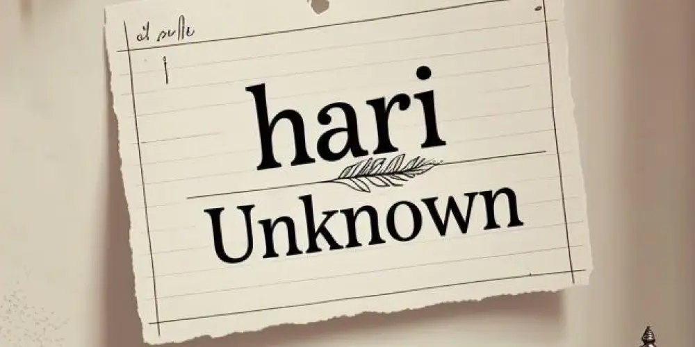 Imagem do grupo de WhatsApp 𝐇𝐀𝐑𝐈 𝐔𝐍𝐊𝐍𝐎𝐖𝐍 💫