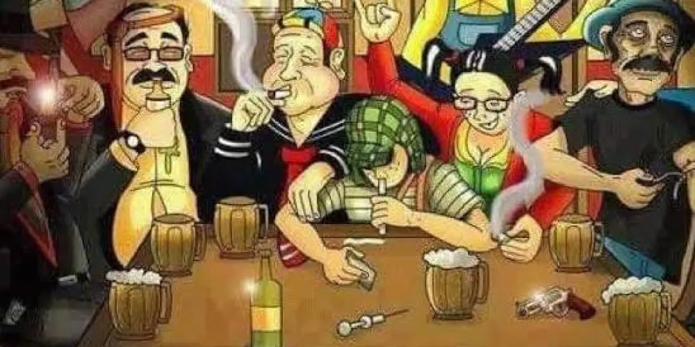 Imagem do grupo de WhatsApp 𝕋ℝ𝕆ℙ𝔸 𝔻𝕆 ℂℍ𝔸𝕍𝔼𝕊.😡🤬