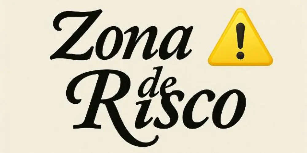 Imagem do grupo de WhatsApp 𝒁𝒐𝒏𝒂 𝒅𝒆 𝑹𝒊𝒔𝒄𝒐 ⚠️