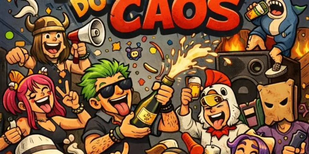 Imagem do grupo de WhatsApp ＢＯＮＤＥ ＤＯ ＣＡＯＳ.