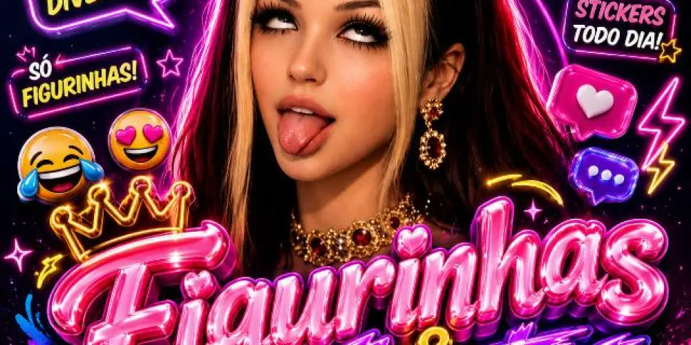 Imagem do grupo de WhatsApp 𝙁𝙞𝙜𝙪𝙧𝙞𝙣𝙝𝙖𝙨 𝙚 𝙎𝙪𝙧𝙩𝙤𝙨😜