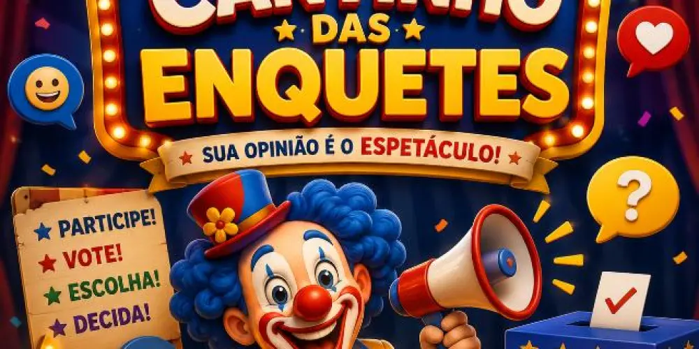 Imagem do grupo de WhatsApp 🎪🗳️𝗖𝗮𝗻𝘁𝗶𝗻𝗵𝗼 𝗱𝗮𝘀 𝗘𝗻𝗾𝘂𝗲𝘁𝗲𝘀🎭🎉